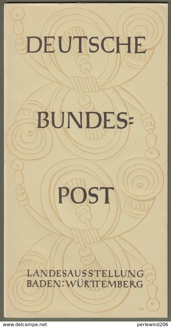 Bund: Minister Card - Ministerkarte Typ I, Mi.-Nr. 212-13: " Landesausstellung Baden-Württemberg "  **  Rarität ! - Covers & Documents