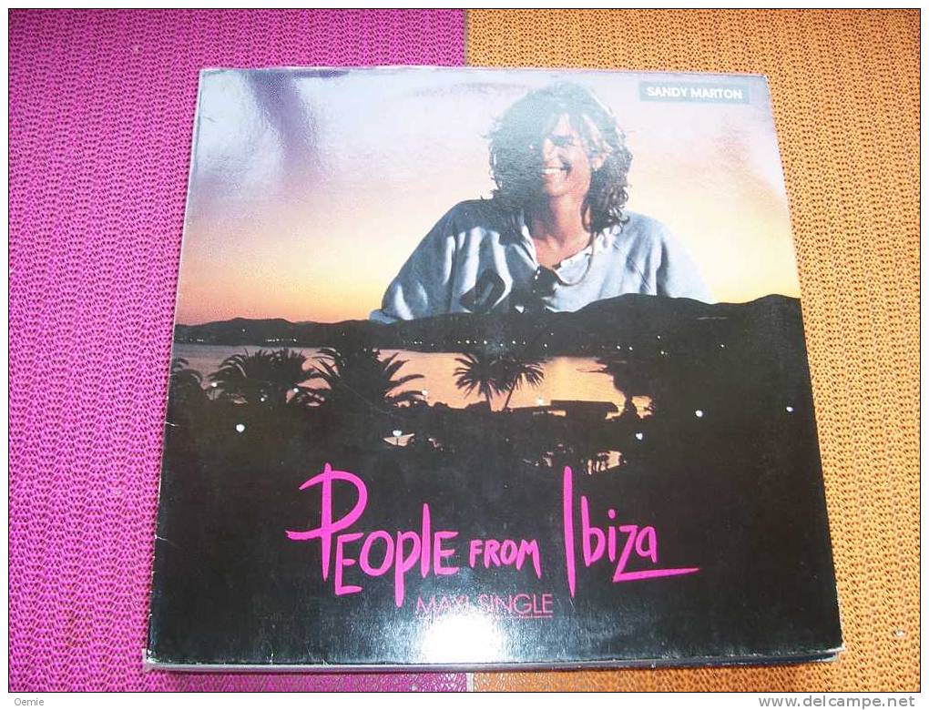 SANDY  MARTON °  PEOPLE  FROM  IBIZA - 45 Toeren - Maxi-Single