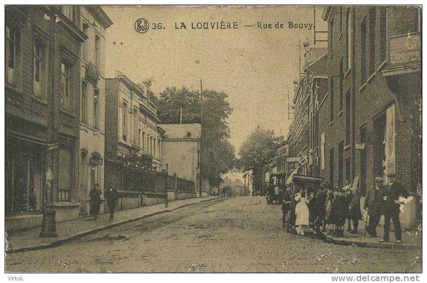 La Louvière :  Rue De Bouvy - La Louvière