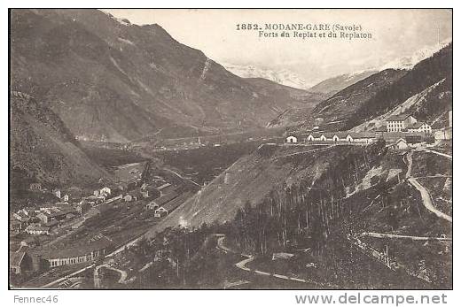 CPA- MODANE-Gare- Forts En Replat Et Du Replaton(N116) - Modane