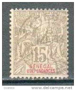 Collection SENEGAL ; Colonies ; 1900-01 ; Y&T N° 23 ; Oblitéré - Oblitérés