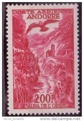 ANDORRE N° 3** PAR AVION Neuf Sans Charniere - Airmail