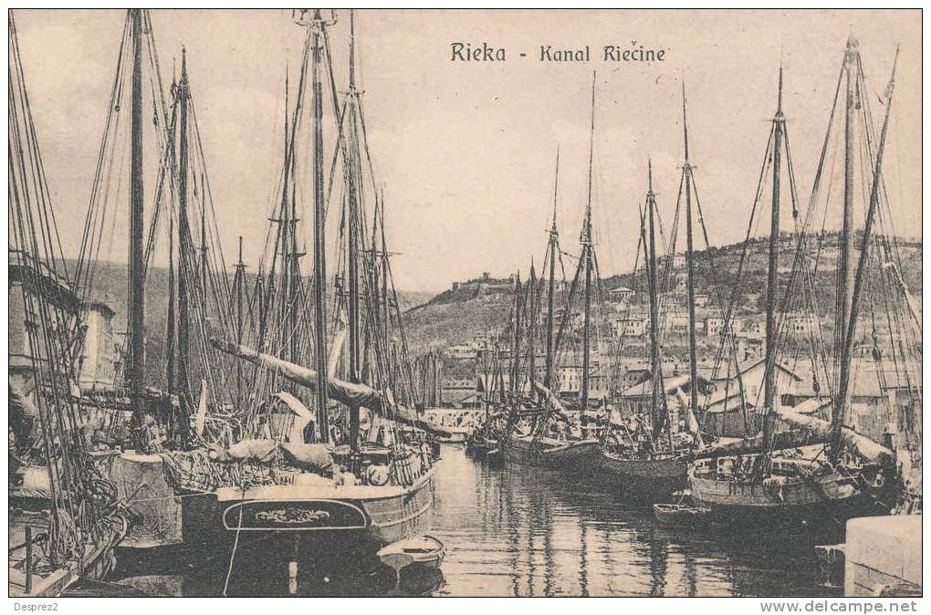 RIEKA Carte Postale Ancienne - Kroatië