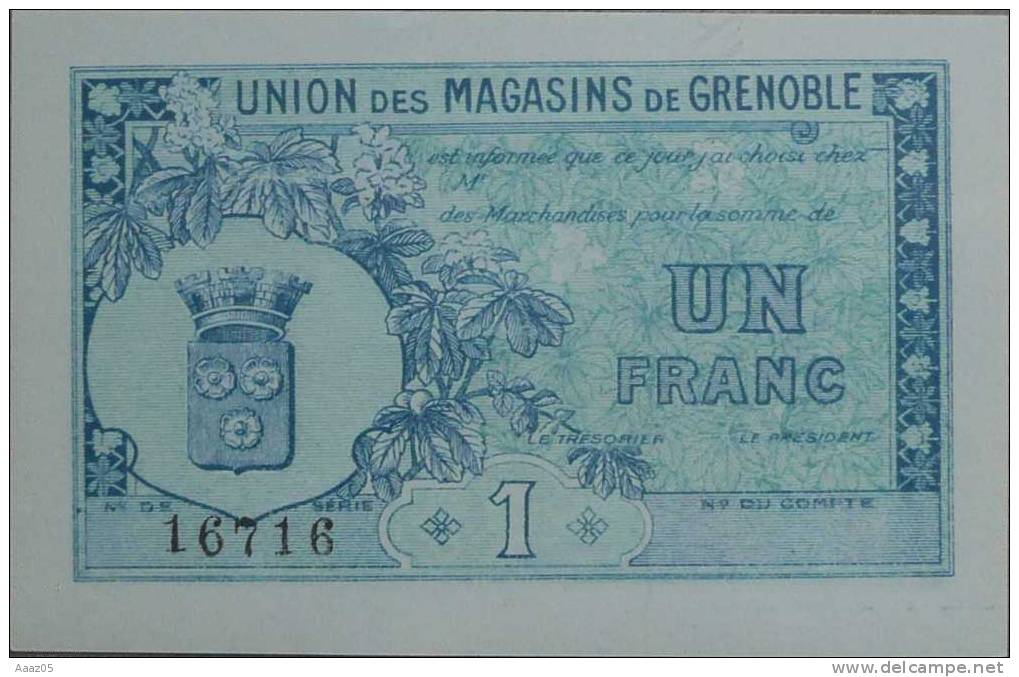 Série Complète Union Des Magasins De Grenoble (Isère (38) Dauphiné)) - Bons & Nécessité