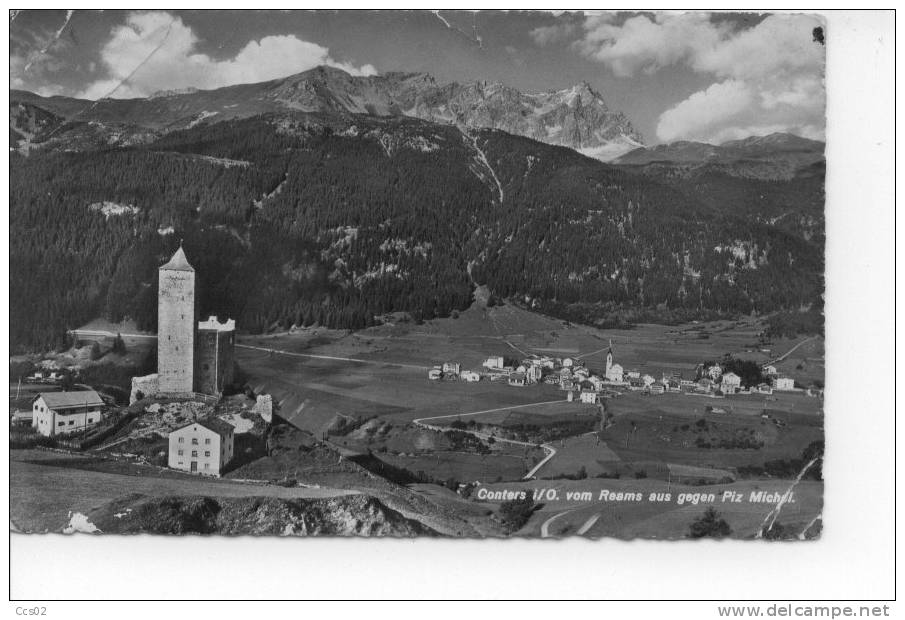 Conters I.O. Vom Reams Aus Gegen Piz Michel - Conters Im Prättigau