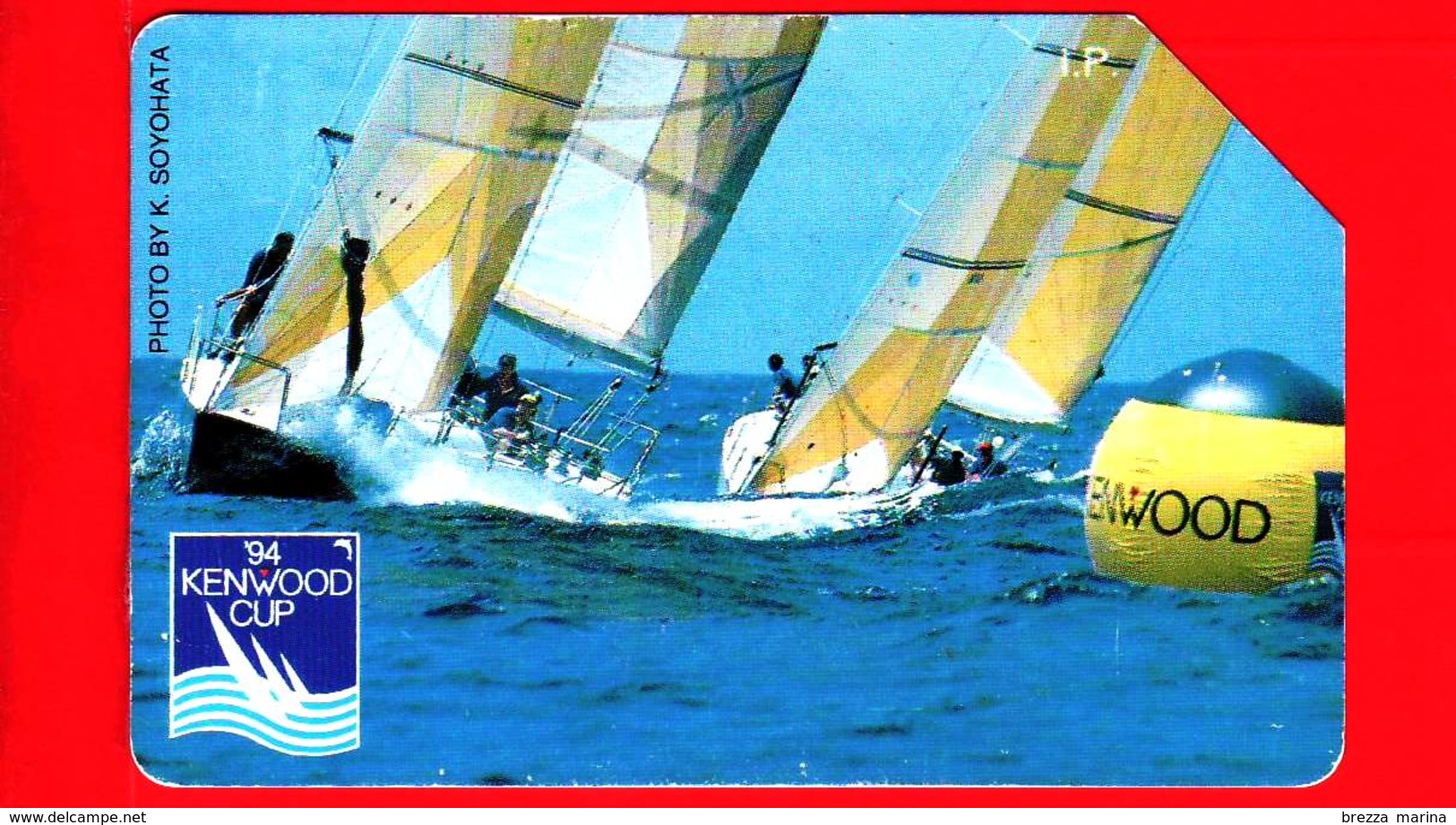 ITALIA - Scheda Telefonica - SIP - Usata - Kenwood Cup ´94 - C&C 2394 - Golden 363 - Publiques Figurées Ordinaires