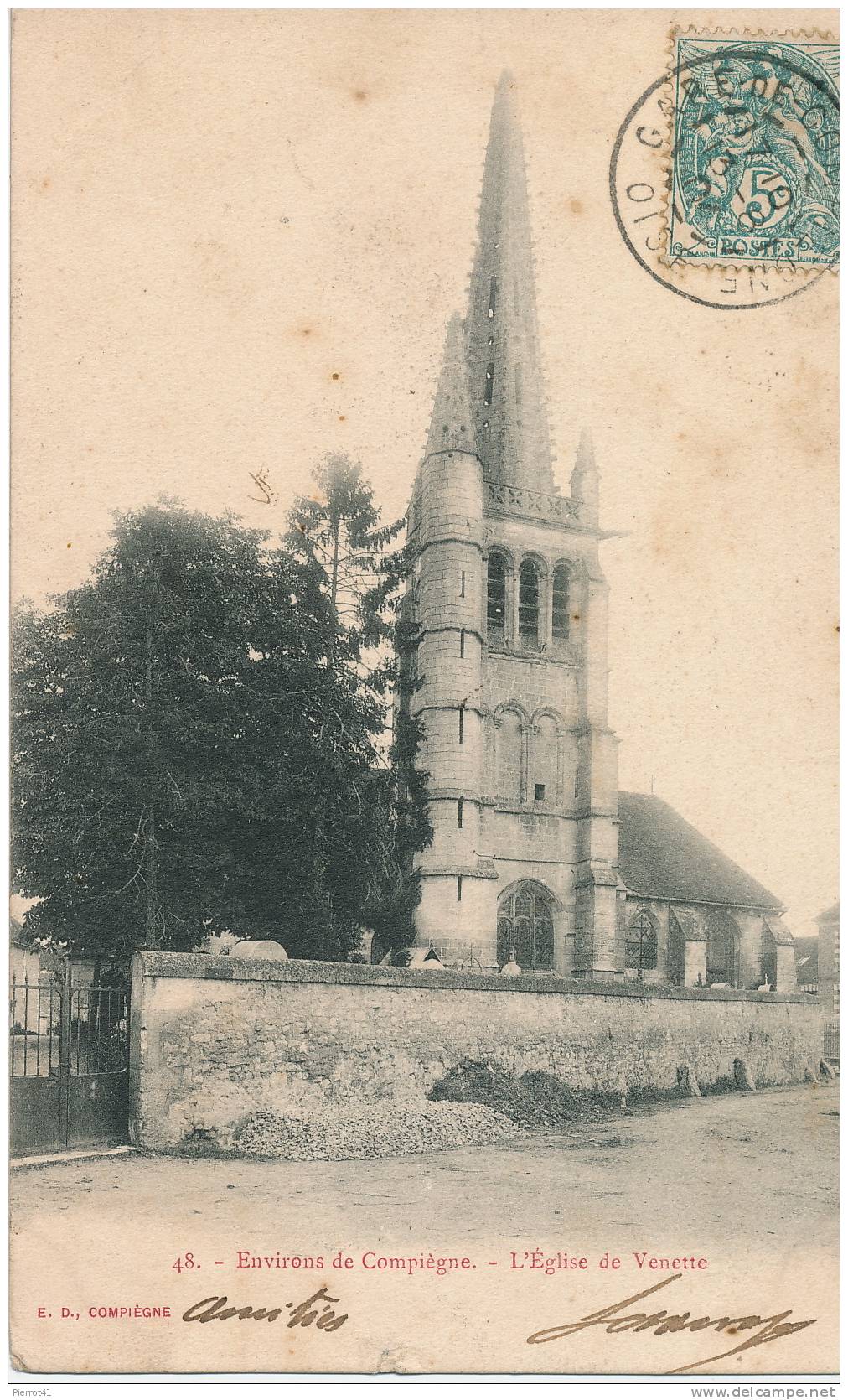 Environs De COMPIEGNE - Église De VENETTE - Venette