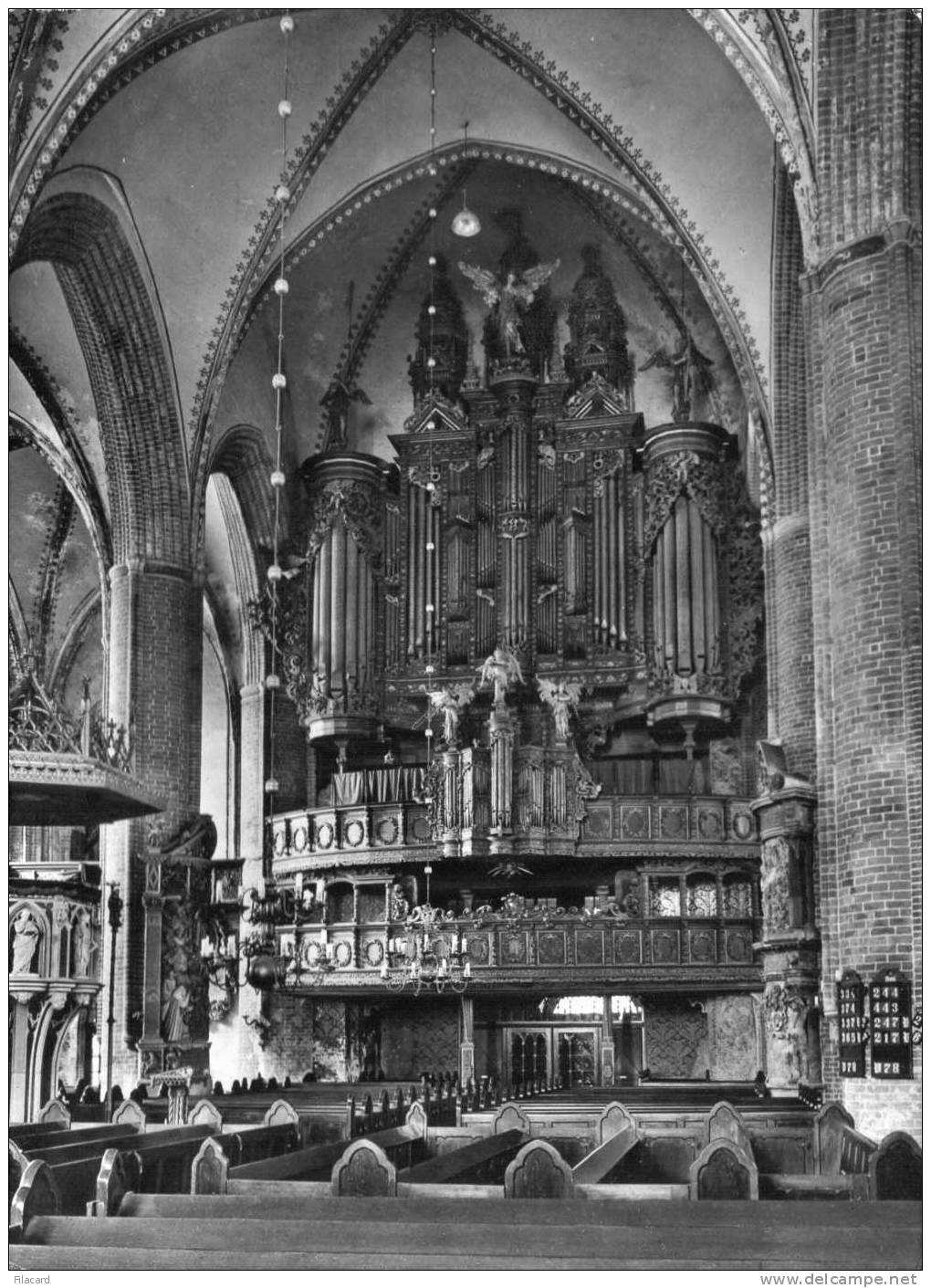 14593     Germania,    Luneburg,  St.  Johanniskirche,  Orgel,  VGSB - Lüneburg