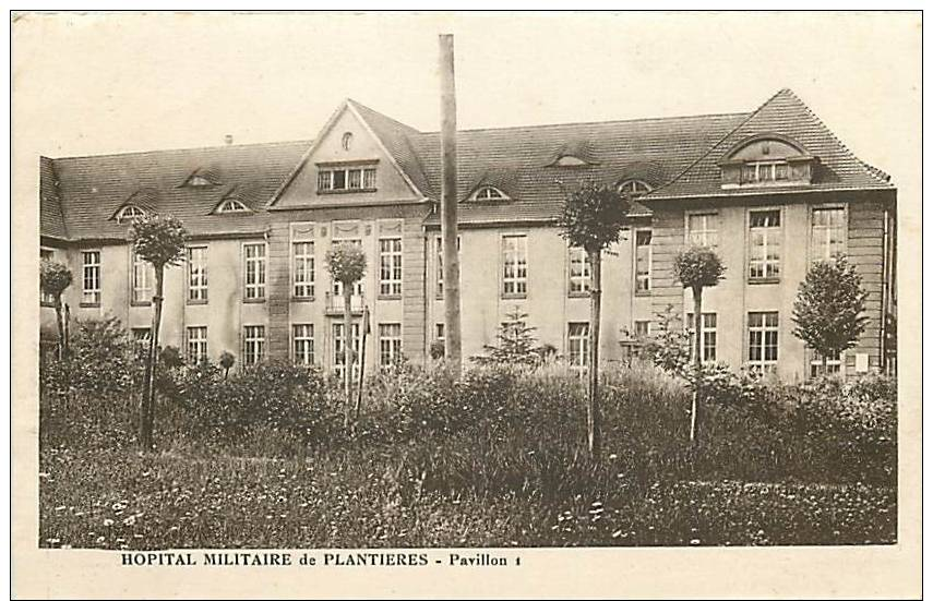 * (57)  PLANTIERES  *  CPA -  HOPITAL MILITAIRE - Autres & Non Classés