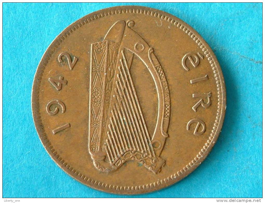 1942 - 1 PENNY / KM 11 ( For Grade, Please See Photo ) ! - Irlanda