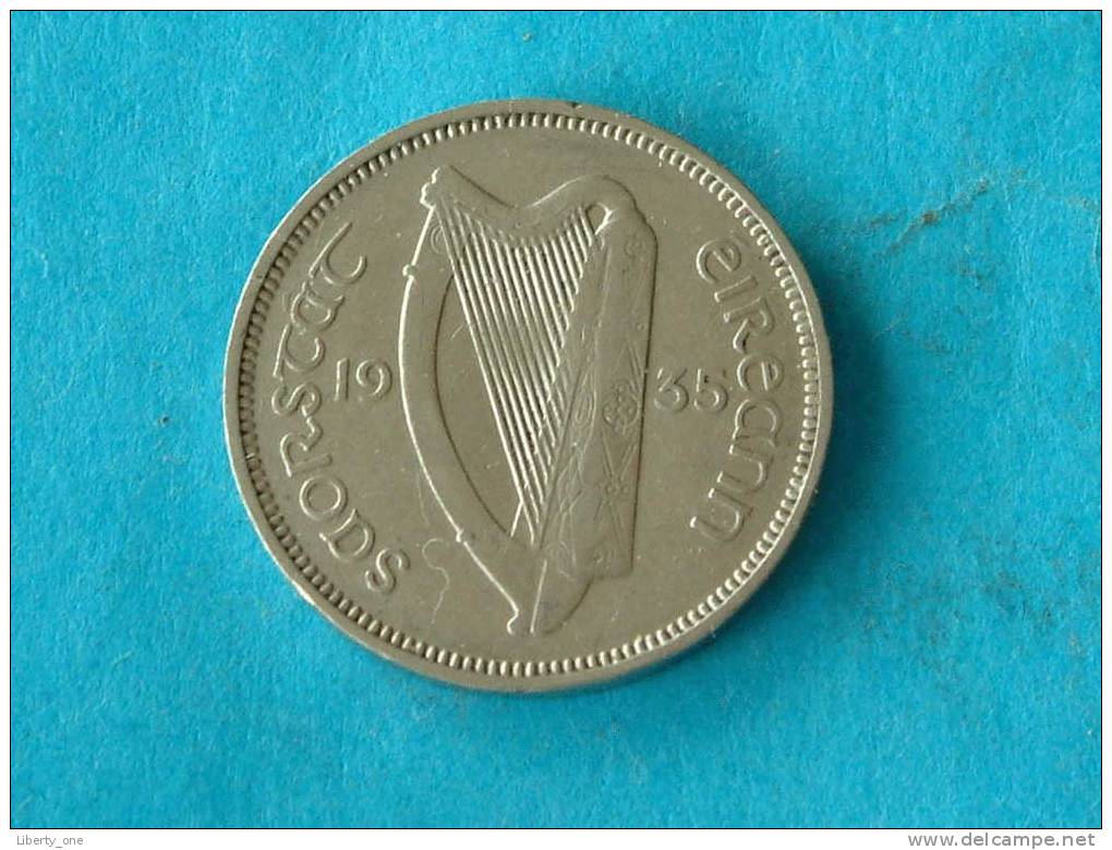 1935 - 6 PENCE / KM 5 ( For Grade, Please See Photo ) ! - Irlande