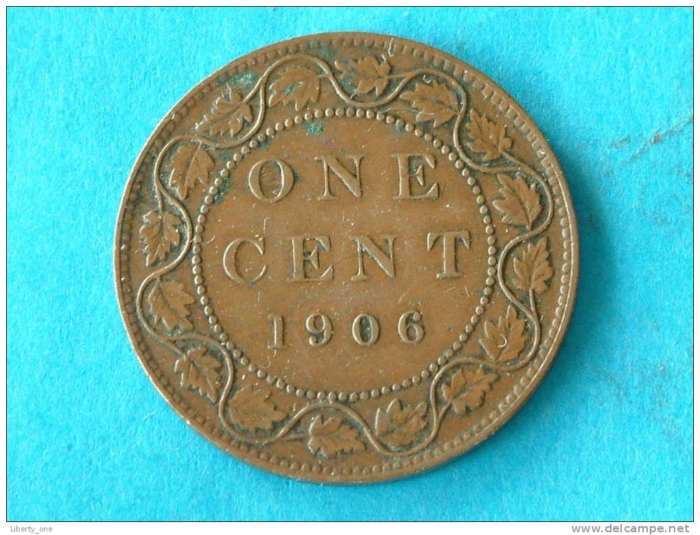 1906 - 1 CENT / KM 8 ( For Grade, Please See Photo ) ! - Canada