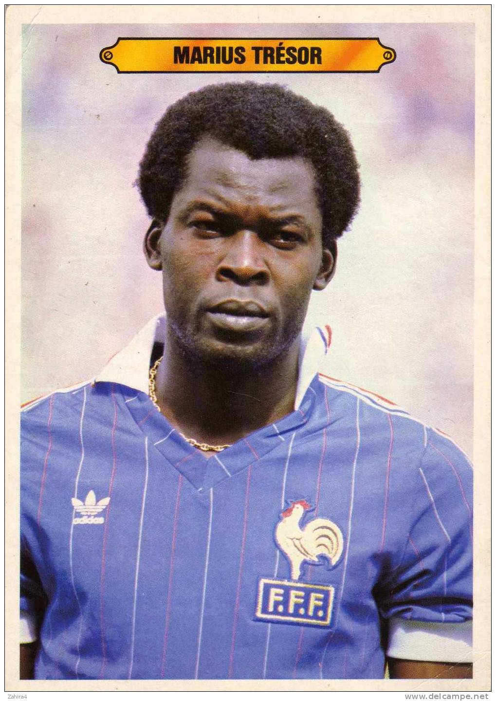 MARIUS  TRESOR  -   France-Images - 1982 - Personalidades Deportivas