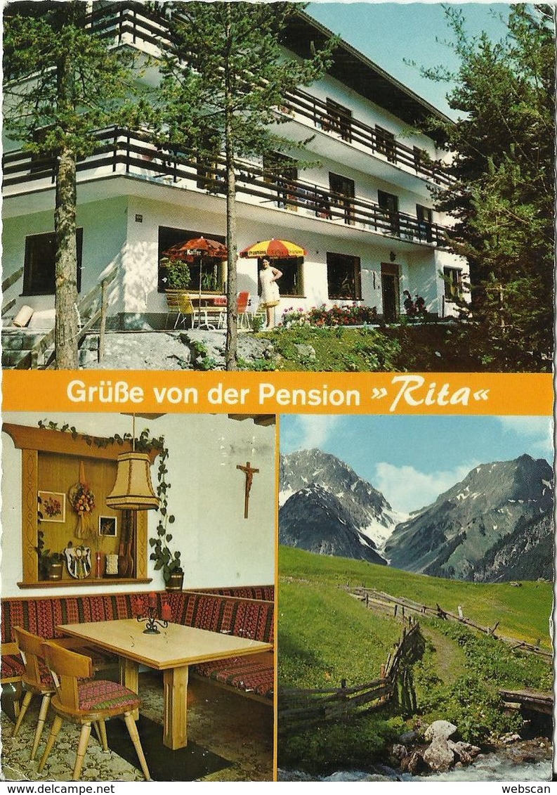 AK Stanzach Waldhof Pension Rita Color 1976 #1205 - Sonstige & Ohne Zuordnung