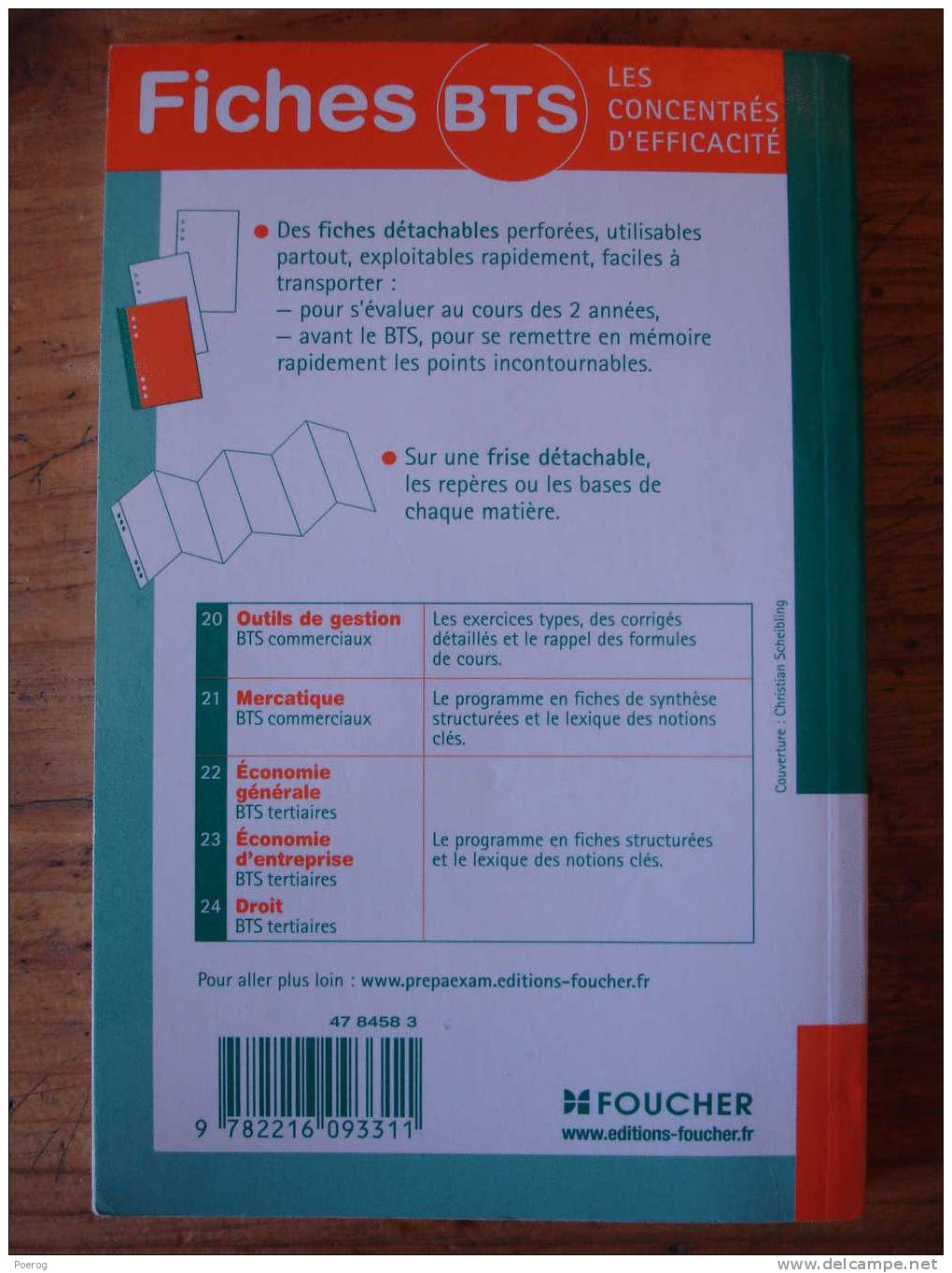 FICHES FOUCHER N°22 BTS TERTIAIRES - ECONOMIE D´ENTREPRISE - 2003 - Tout Le Programme En 46 Fiches Détachables - Fichas Didácticas