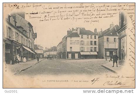 LA FERTE GAUCHER (77) RUE DE PARIS - La Ferte Gaucher