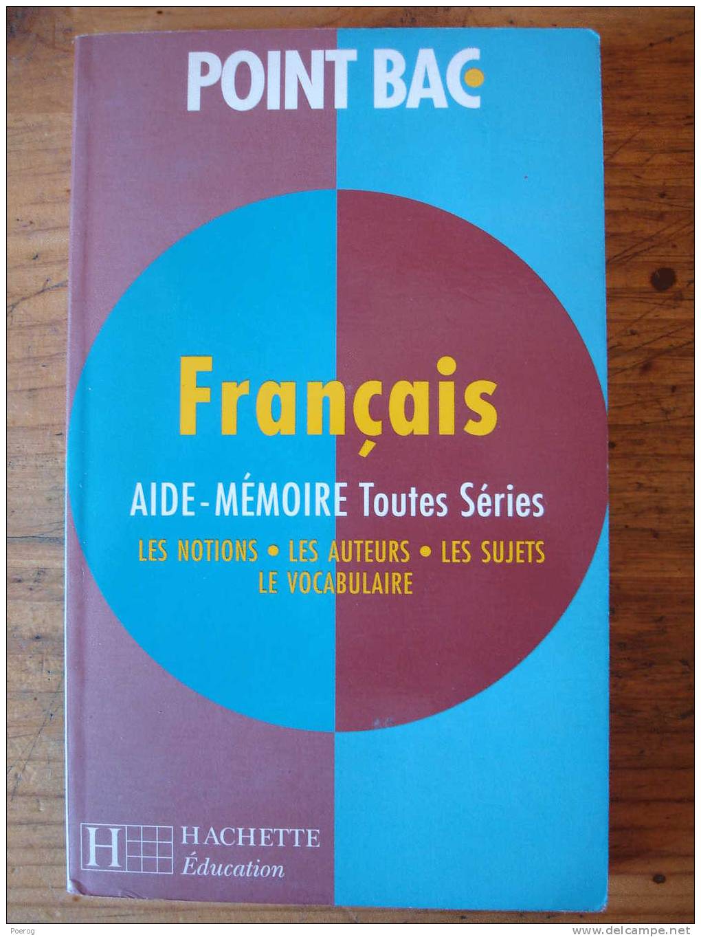 POINT BAC - FRANCAIS - AIDE MEMOIRE TOUTES SERIES - HACHETTE EDUCATION - Lesekarten