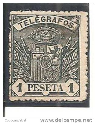España/Spain-(MNH/**) - Telégrafo  Edifil 36 - Yvert   36. - Telegramas
