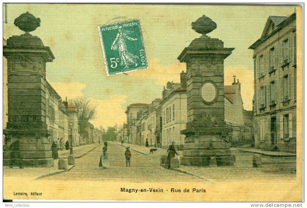 MAGNY-en-VEXIN - Rue De Paris - Magny En Vexin