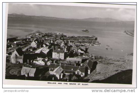 REAL PHOTO PCd - MALLAIG & THE SOUND Of SLEAT - Inverness - The Highlands - SCOTLAND - Inverness-shire