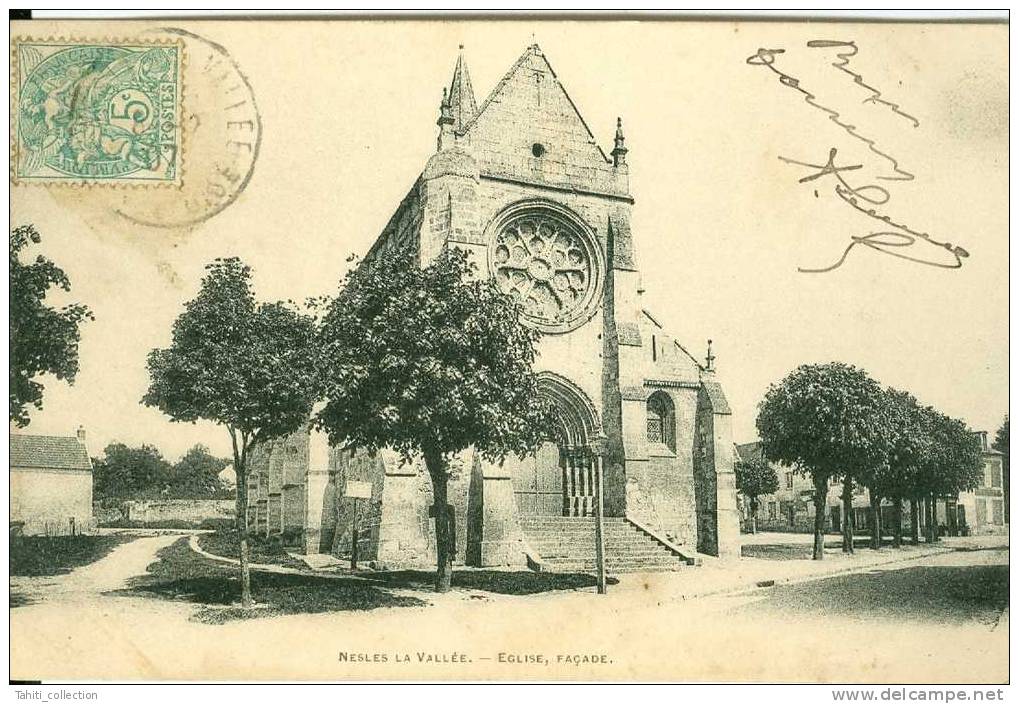 NESLES-la-VALLEE - Eglise - Nesles-la-Vallée