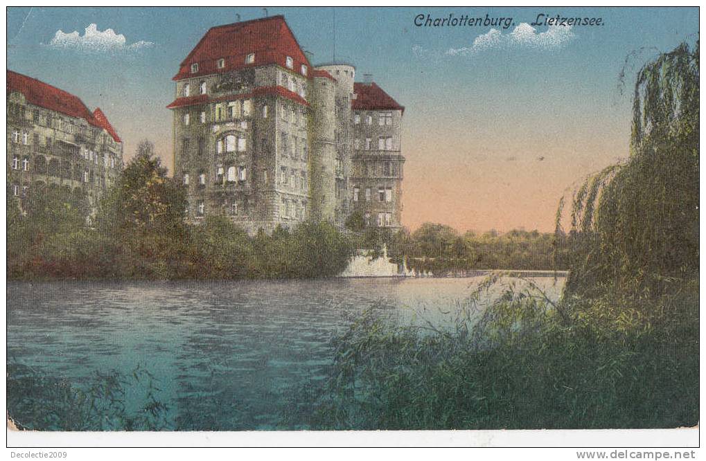 B20318 Charlottenburg Lietzensee 1910 Used Perfect Shape - Charlottenburg