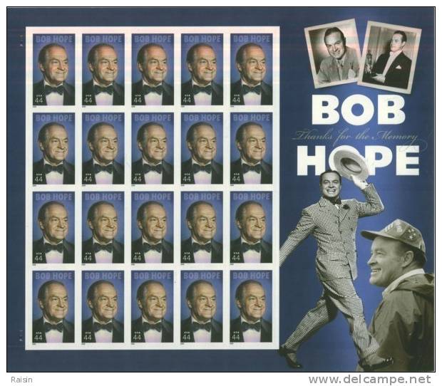Bob Hope Scott 4406 ** MNH - Sheets