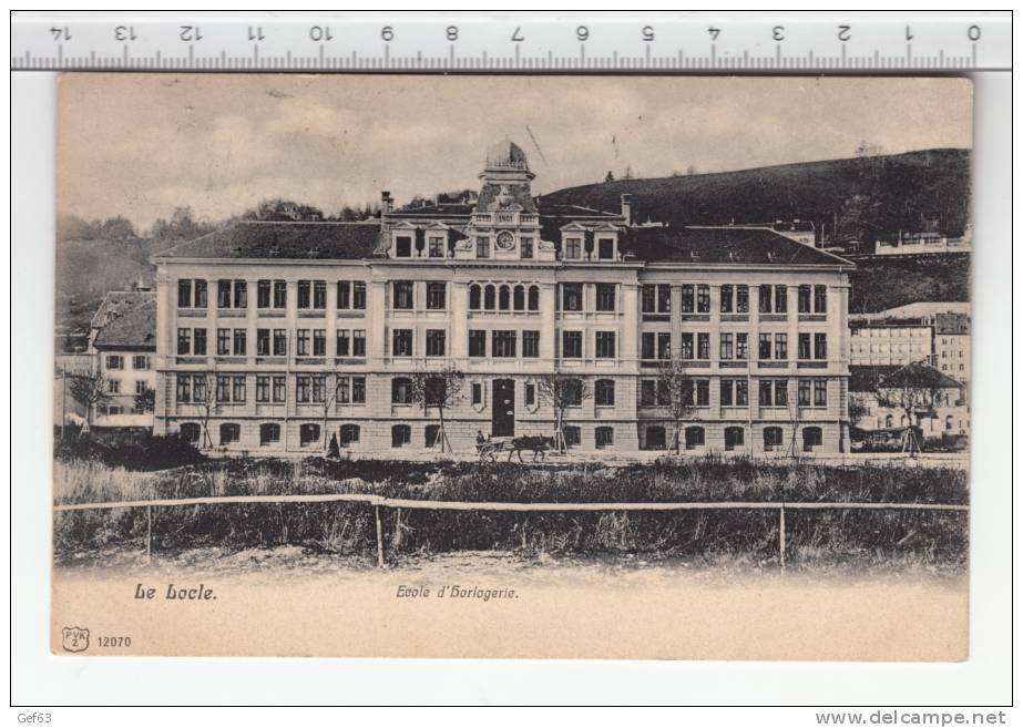 Le Locle - Ecole D'horlogerie (1911) - Le Locle