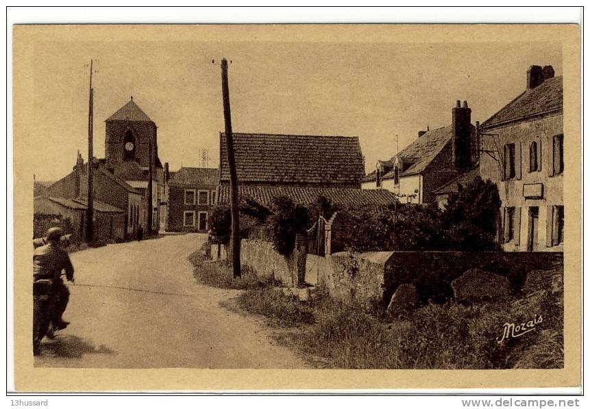 Carte Postale Ancienne La Plaine Sur Mer - La Route De Pornic Nantes - La-Plaine-sur-Mer