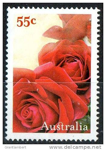 Australia 2009 55c Red Roses Mint No Gum - Mint Stamps