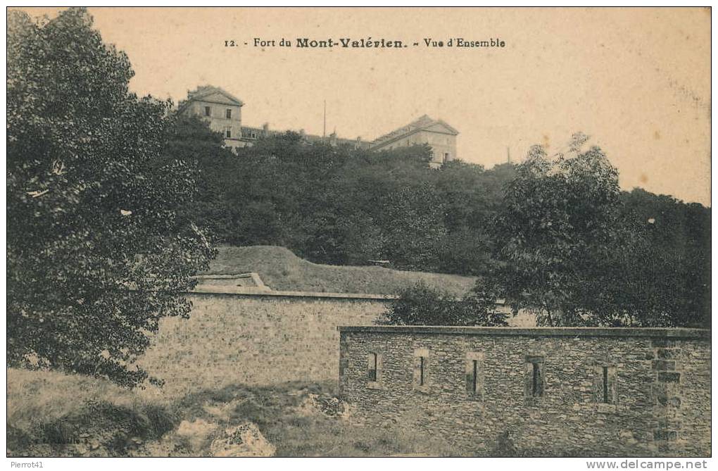 Le Fort Du MONT-VALÉRIEN  - Vue D'ensemble - Mont Valerien