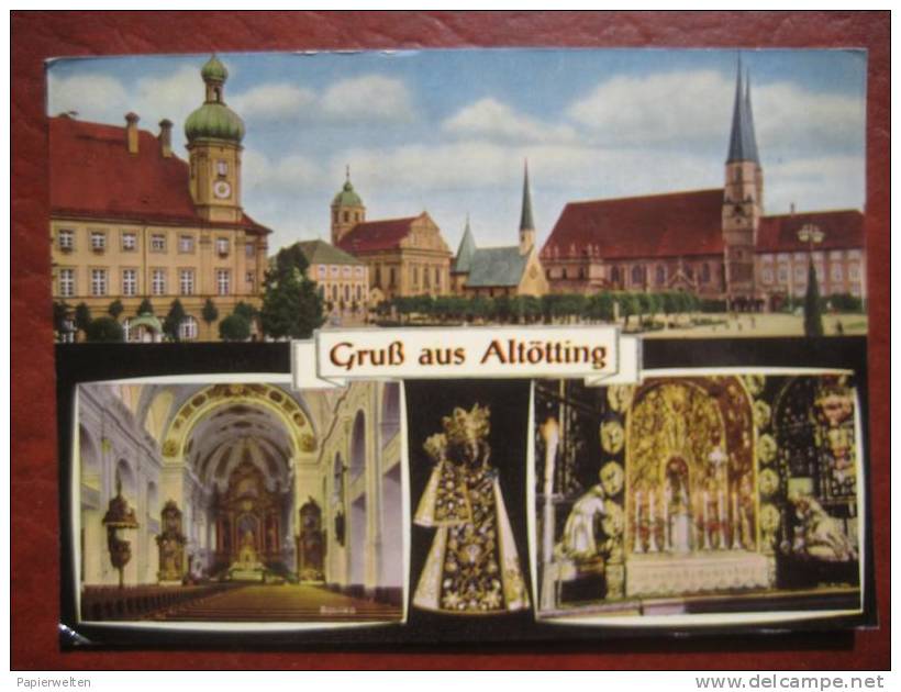 Altötting - Mehrbildkarte "Gruß Aus Altötting" - Altoetting