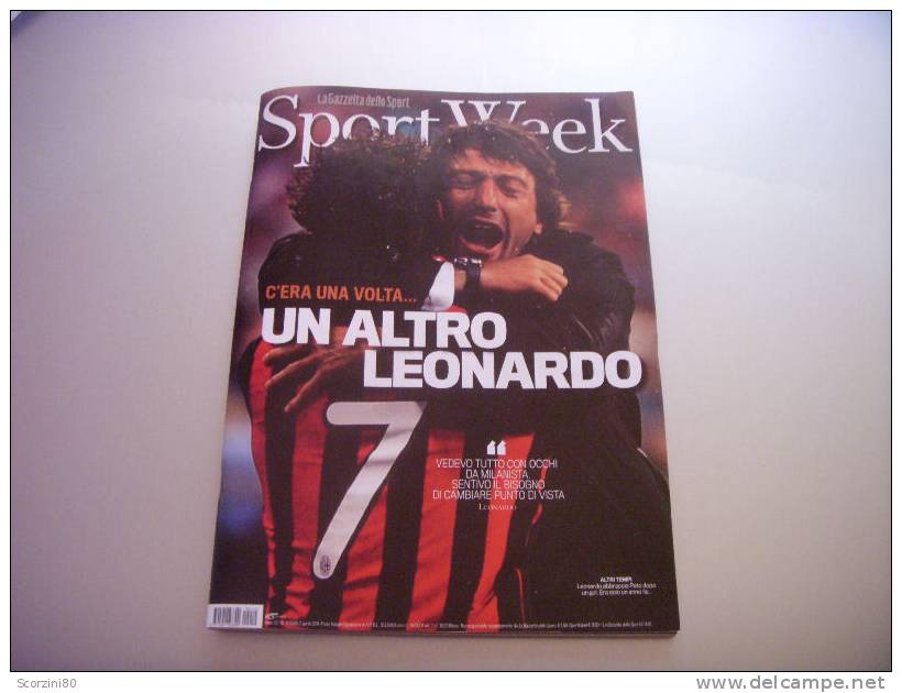 Sport Week N° 536 (n° 12-2011) LEONARDO Inter Milan - Sports