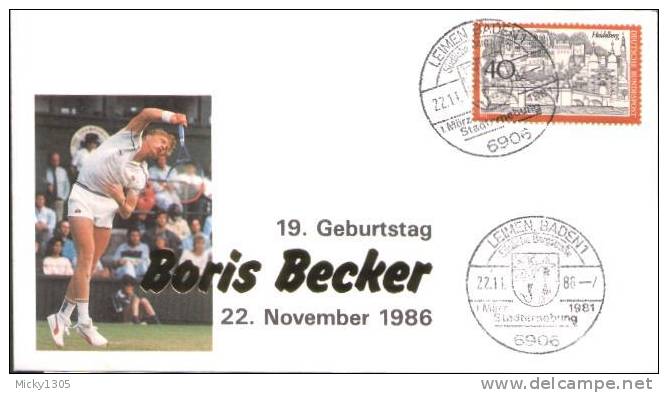 Germany - Sonderbeleg / Special Document (h202)- - Tennis