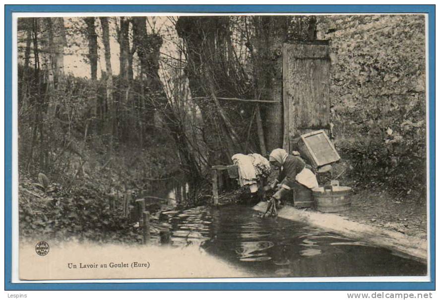 27 - Le GOULET --  Un Lavoir Au..... - Autres & Non Classés