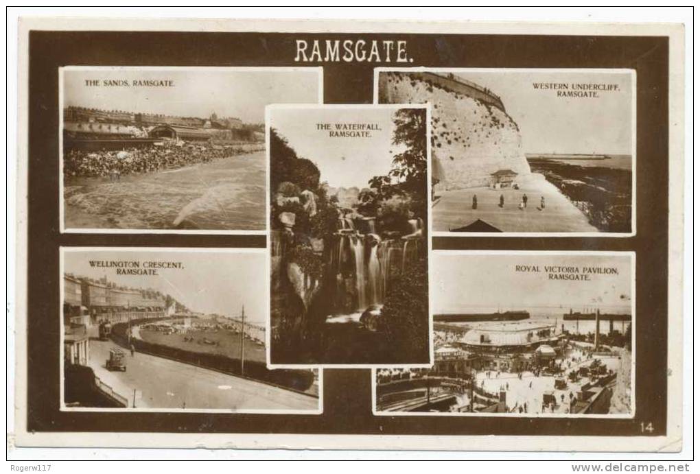 Ramsgate 1929 Multiview Postcard - Ramsgate