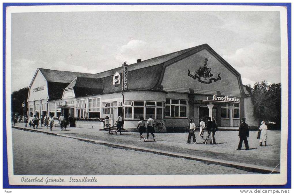 Grömitz,Strandhalle,Tanz-Kabarett-Cafe,1930-1950 - Groemitz