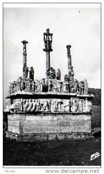 ST JEAN TROLIMON Le Calvaire De Tronoen, Carte Photo - Saint-Jean-Trolimon