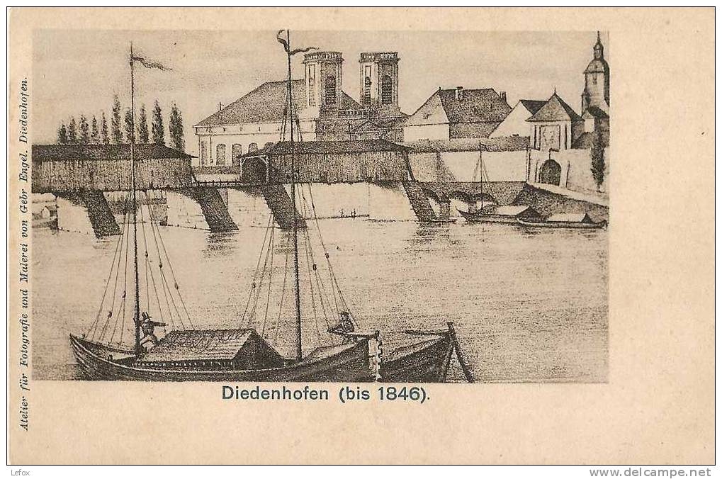 THIONVILLE DIEDENHOFEN BIS 1846 - Thionville