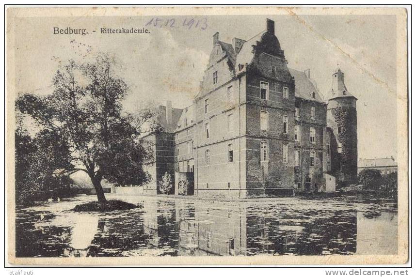 Bedburg Regierungsbezirk Köln Ritterakademie 15.12.1913 Adliger Absolvent Rhein Erft Kreis Raitz Von Frentz - Grevenbroich