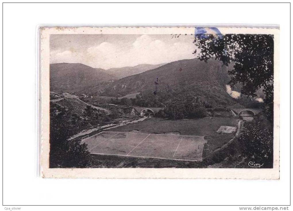 34 ST PONS Stade, Terrain De Sports De Ponderach, Vue Générale, Sports, Ed CIM, CPSM 9x14, 195? - Saint-Pons-de-Thomières