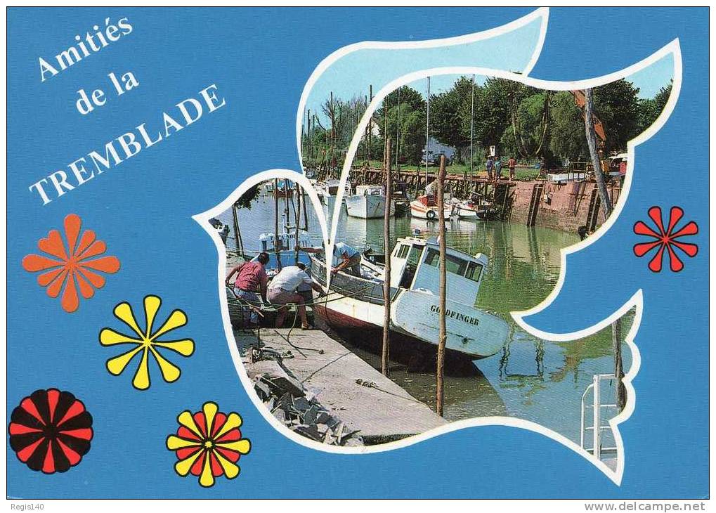 Amitiés De La Tremblade En 1987 - La Tremblade