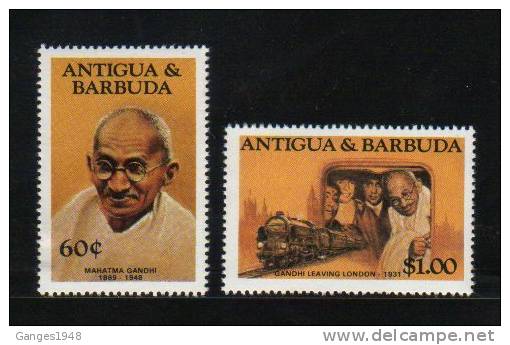 Antigua  2v  Mahatma Gandhi   # 10564 S - Mahatma Gandhi