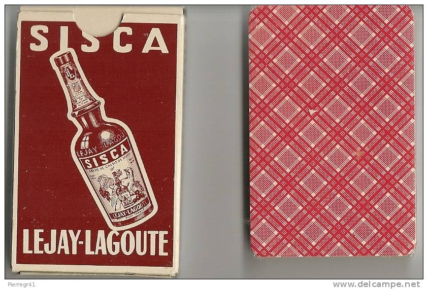 JEU DE 32 CARTES-1950-PUBLICITE-SISCA  LEJAY-LAGOUTE-NEUF CARTES ENCORE ENBALLEES-TBE - 32 Cartes