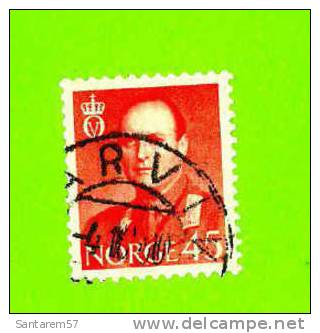 Timbre Oblitéré Used Mint Stamp Selo Carimbado Roi OLAF V 45 NORGE NORVEGE - Used Stamps