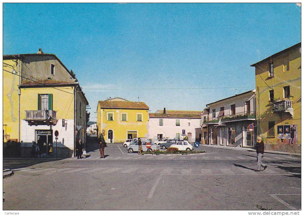 Italie,italia,TOSCANA,TOSCANE,GROSSETO,bagno Di Gavorrano,piazza Bagnone,village,rare - Grosseto