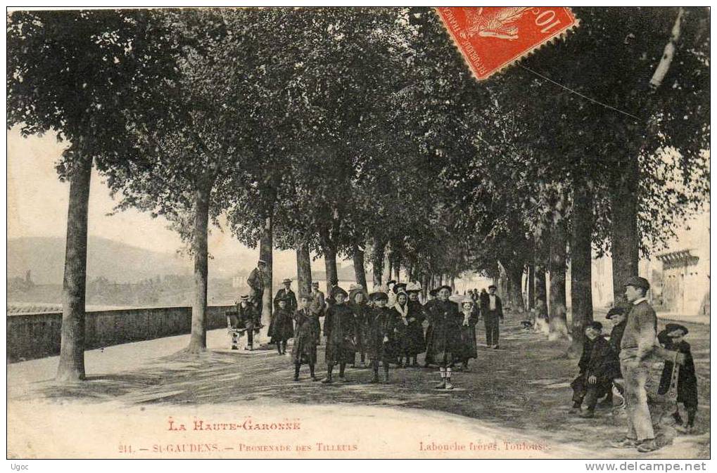 CPA - 31 - SAINT-GAUDENS - Promenade Des Tilleuls - 489 - Saint Gaudens