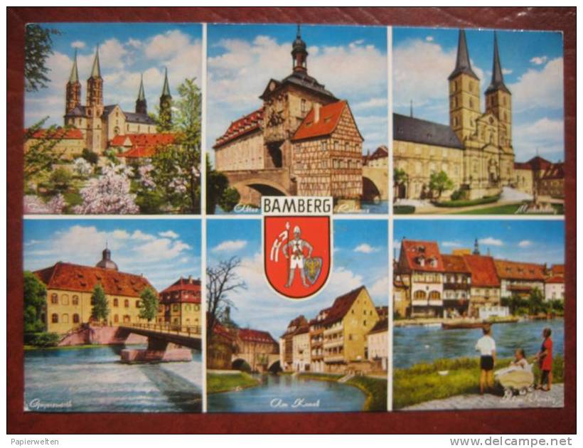 Bamberg - Mehrbildkarte - Bamberg