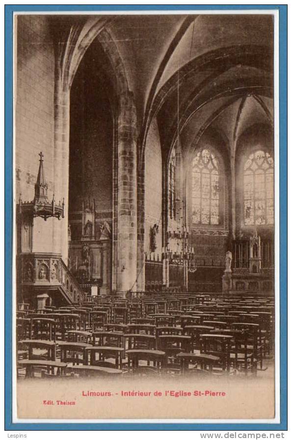 91 - LIMOURS --  Intérieur De L'Eglise ...... - Limours