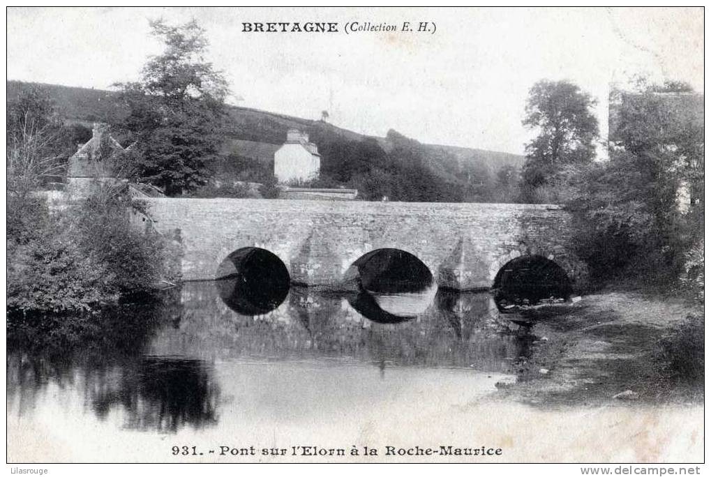 LA ROCHE MAURICE PONT SUR L ELORN - La Roche-Maurice